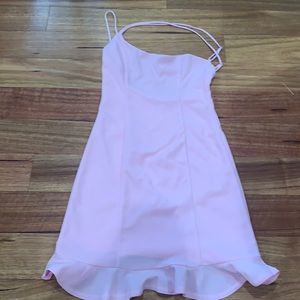 Lucy in the sky light pink dress